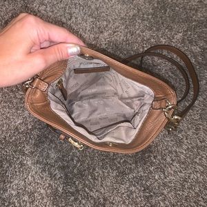 Michael Kors camel crossbody